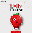 Kids strawberry pillow, Strawberry-shaped cushion for kids, Strawberry-shaped cushion for Kids room,Kids Bedding Pillow, Decorative Strawberry Pillow, Soft Fruit Pillow, Strawberry Throw Pillow, Kids Plush Cushion, Fruit Shaped Throw Cushion