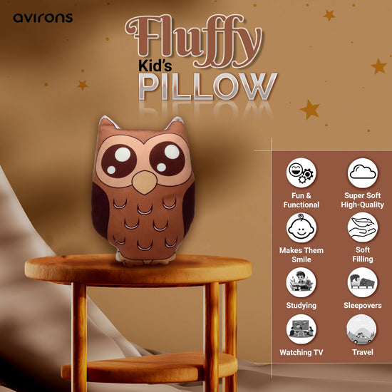 Owl-shaped pillow for kids room, Decorative owl pillow, Kids owl pillow with soft velvet fabric, Soft owl pillow,Bird Shape Pillow,Owl Shaped Plush Pillow, Owl Shaped Throw Cushion, Bird Shaped Pillow, Plush Throw Pillow, Kids Room Decor, Cute Owl Pillow, Soft Owl Pillow, Cozy Owl Cushion, Owl Pillow for Home Decor, Comfortable Owl Cushion