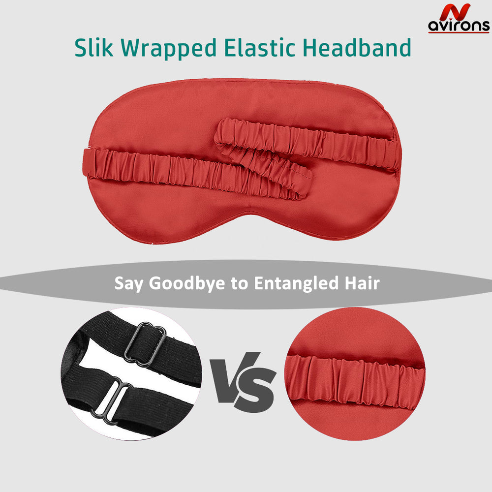 Satin Silk Eye Mask for Sleep ,  Skin-Friendly eye cover,Travel Eye Mask, Luxury Eye Cover, Soft Sleeping Mask, Soft Sleeping Mask for Travel