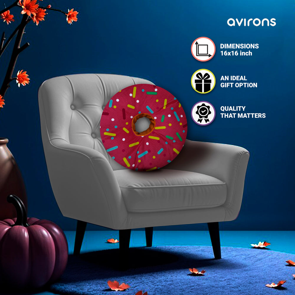 donut Cushion for Kids,donut shaped Cushion for decor,Velvet Doughnut Cushion,Doughnut Cushion for Kids,Kids Cushion,Donut Ring for Kids,Doughnut Plush Cushion,Cushion for Kids