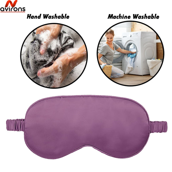 Premium Silk Eye Mask, Soft Eye Mask for Relaxation, Eye Cover for Travel Comfort, Soft Eye Mask for Dark Circles, Premium Eye Cover for Comfort