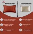 Satin Pillow Cover, silky satin pillowcase, anti-frizz pillow cover, pillowcase for healthy hair, soft satin pillow, hair protection pillow, elastic satin pillow cover