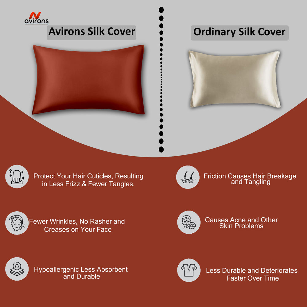 Satin Pillow Cover, silky satin pillowcase, anti-frizz pillow cover, pillowcase for healthy hair, soft satin pillow, hair protection pillow, elastic satin pillow cover