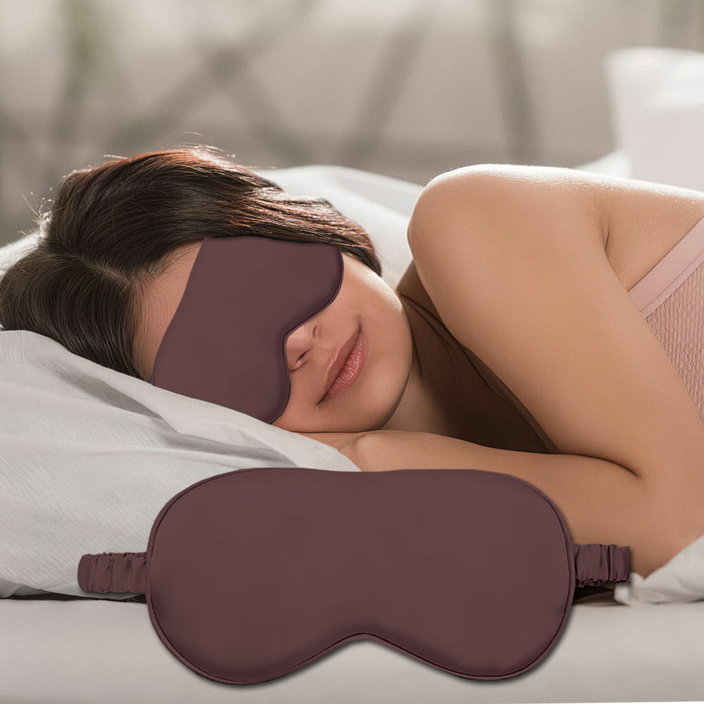 Soft Satin Eye Mask, Relaxing Sleeping Mask for Beauty,Soft Eye Mask for Puffy Eyes, Satin Eye Mask for Comfort, Sleeping Mask for Dark Circles