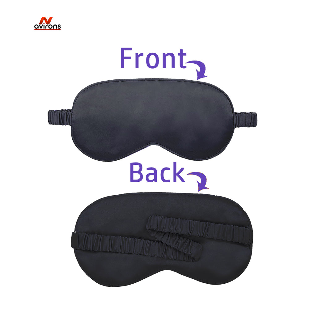 Premium Silk Eye Mask, Soft Eye Mask for Relaxation, Eye Cover for Travel Comfort, Soft Eye Mask for Dark Circles, Premium Eye Cover for Comfort