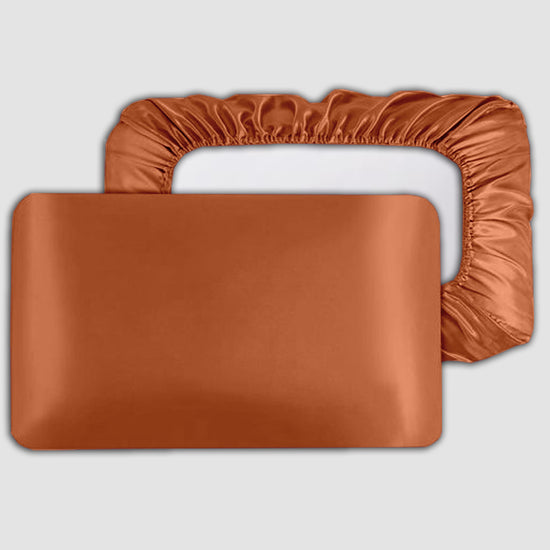 Satin Pillowcase with Elastic, hair protection Silk pillowcase, luxurious satin pillow cover, silky satin pillow cover, smooth satin pillowcase, satin pillow cover for curly hair