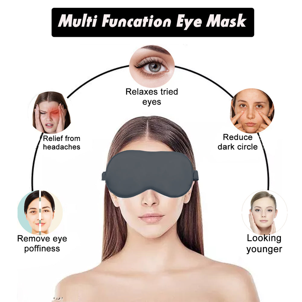 satin eye cover, eye relaxing mask for men, Soft Silk eye mask for women, eye cover for good sleep, Travel Eye Mask,Premium Satin Silk Eye Mask