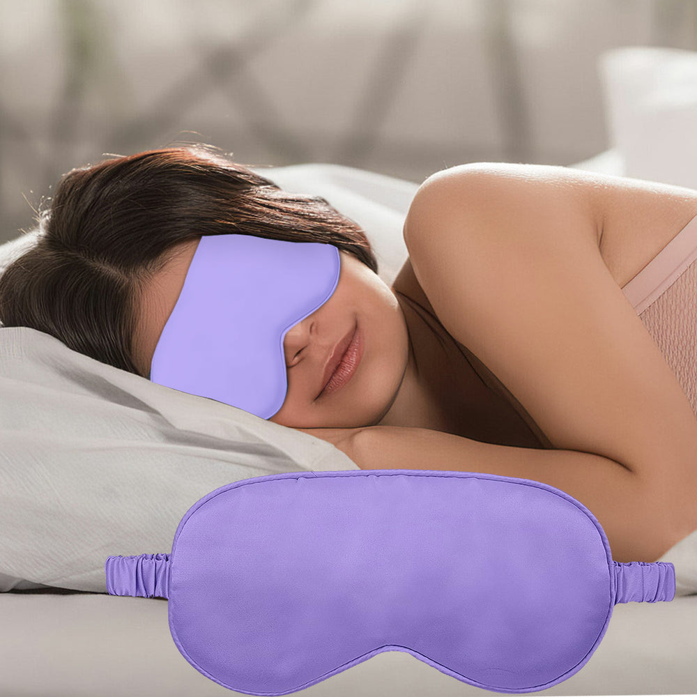 satin eye cover, eye relaxing mask for men, Soft Silk eye mask for women, eye cover for good sleep, Travel Eye Mask,Premium Satin Eye Mask,Purple Eye over
