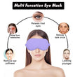 Travel Eye Mask, Soft Satin Eye Mask, Relaxing Sleeping Mask for Beauty,Soft Eye Mask for Puffy Eyes, Satin Eye Mask for Comfort, Sleeping Mask for Dark Circles