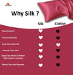 Satin Pillow Cover, silky satin pillowcase, anti-frizz Silk pillow cover, pillowcase for healthy hair, soft satin pillow, hair protection pillow, satin pillow cover with elastic band