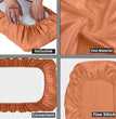 Satin Pillow Cover, luxurious satin silk pillow, smooth sleep, satin pillow case for healthy hair, satin pillow for hair care, Silk pillowcase for hair protection case, silk pillow for frizz-free hair