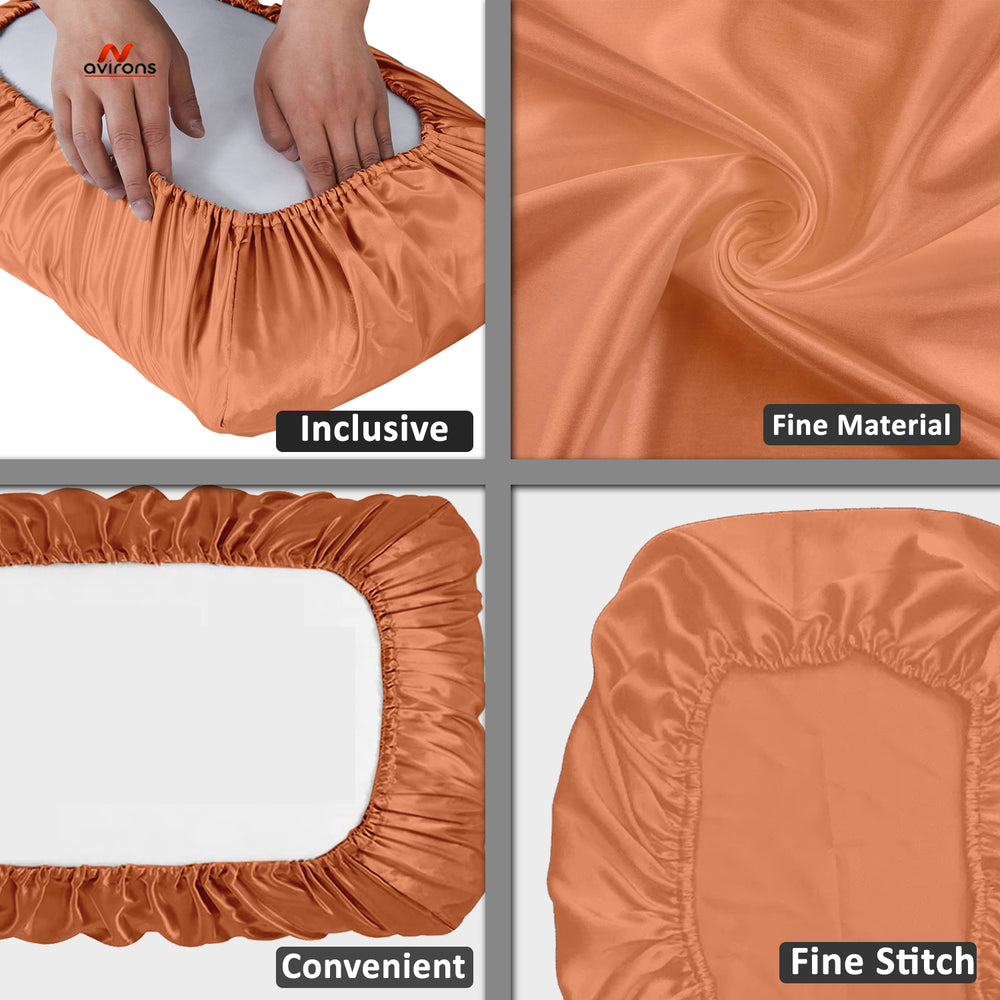 Satin Pillow Cover, luxurious satin silk pillow, smooth sleep, satin pillow case for healthy hair, satin pillow for hair care, Silk pillowcase for hair protection case, silk pillow for frizz-free hair