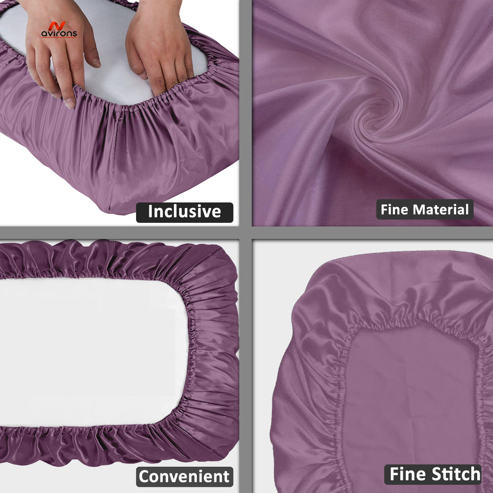 Satin Pillow Cover, luxurious satin silk pillow, smooth sleep, satin pillow case for healthy hair, satin pillow for hair care, Silk pillowcase for hair protection case, silk pillow for frizz-free hair