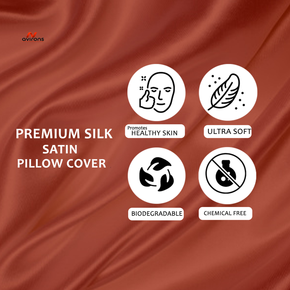 Satin Silk Pillowcase for Hair, luxury silk pillowcase, smooth pillow for hair care, satin pillow for frizz-free hair, satin pillow case, elastic pillow cover for hair protection