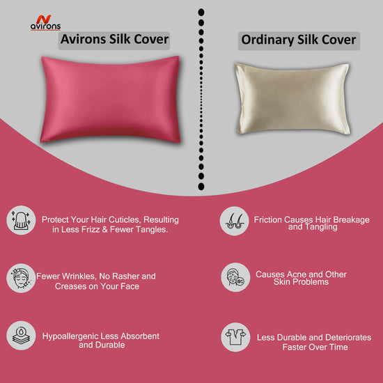 Silk Satin Pillow Cover, smooth satin pillow, satin pillowcase for hair, pillow cover with elastic, soft satin pillowcase for hair, satin pillow for curly hair, satin pillow case for sleep