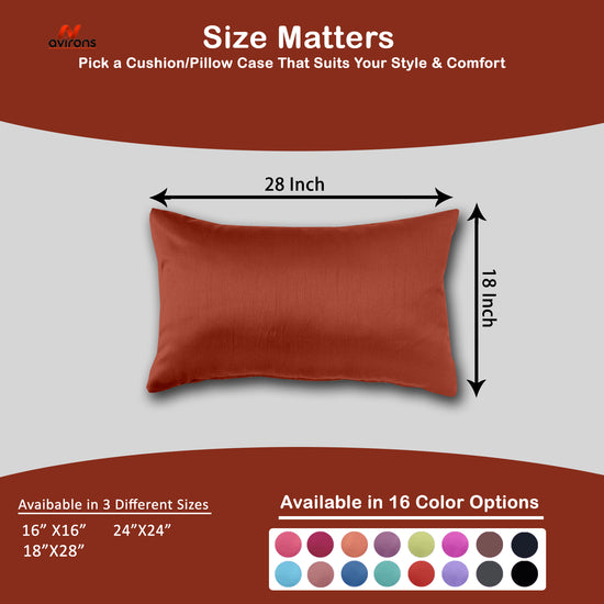 Avirons Silk Satin Pillow Cover, luxury satin pillowcase, hair protection pillow, satin pillow cover with elastic, premium pillowcase