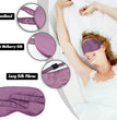Luxurious Silk Eye Mask for Sleep, Premium Eye Mask for Relaxation, Soft Satin Travel Eye Mask,Soft Eye Mask for Beauty Sleep, Travel Eye Cover for Sleep, Anti-Aging Eye Mask, Premium Travel Eye Mask, Premium Eye Mask