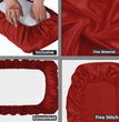 Elastic Satin Silk Pillow Cover, pillowcase for hair, satin pillow cover for frizz-free hair, hair protection pillow cover, silky satin pillowcase for smooth hair