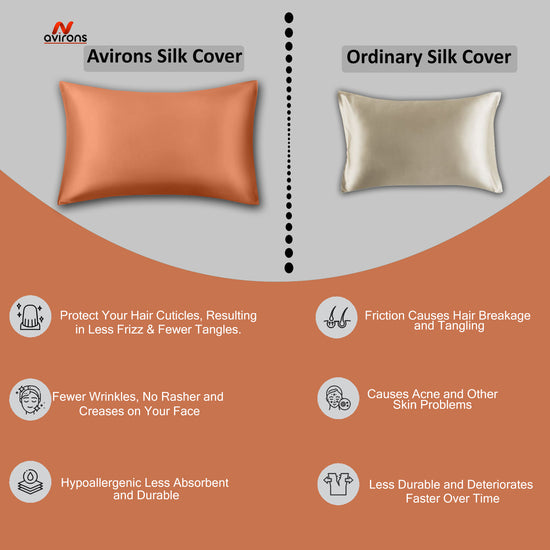 Silk Satin Pillow Cover, smooth satin pillow, satin pillowcase for hair, pillow cover with elastic, soft satin pillowcase for hair, satin pillow for curly hair, satin pillow case for sleep