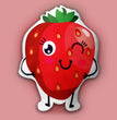 Kids pillow with strawberry shape for room accents, Soft strawberry pillow for kids' fun-filled room decor,Strawberry pillow for kids bed,Strawberry-Shaped Plush Pillow, Fruit Shaped Pillow, Strawberry Plush Cushion, Soft Strawberry Pillow, Kids Room Decor, Nursery Decor Pillow, Plush Fruit Pillow, Cute Strawberry Cushion, Kids Bedding Pillow, Fruit Throw Cushion