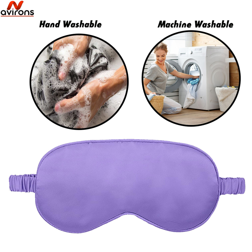 Soft Eye Mask for Dark Circles, Premium Eye Cover for Comfort,Premium Silk Eye Mask, Soft Eye Mask for Relaxation, Eye Cover for Travel Comfort