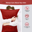 Satin Pillow Cover, luxurious satin silk pillow, smooth sleep, satin pillow case for healthy hair, satin pillow for hair care, Silk pillowcase for hair protection case, silk pillow for frizz-free hair