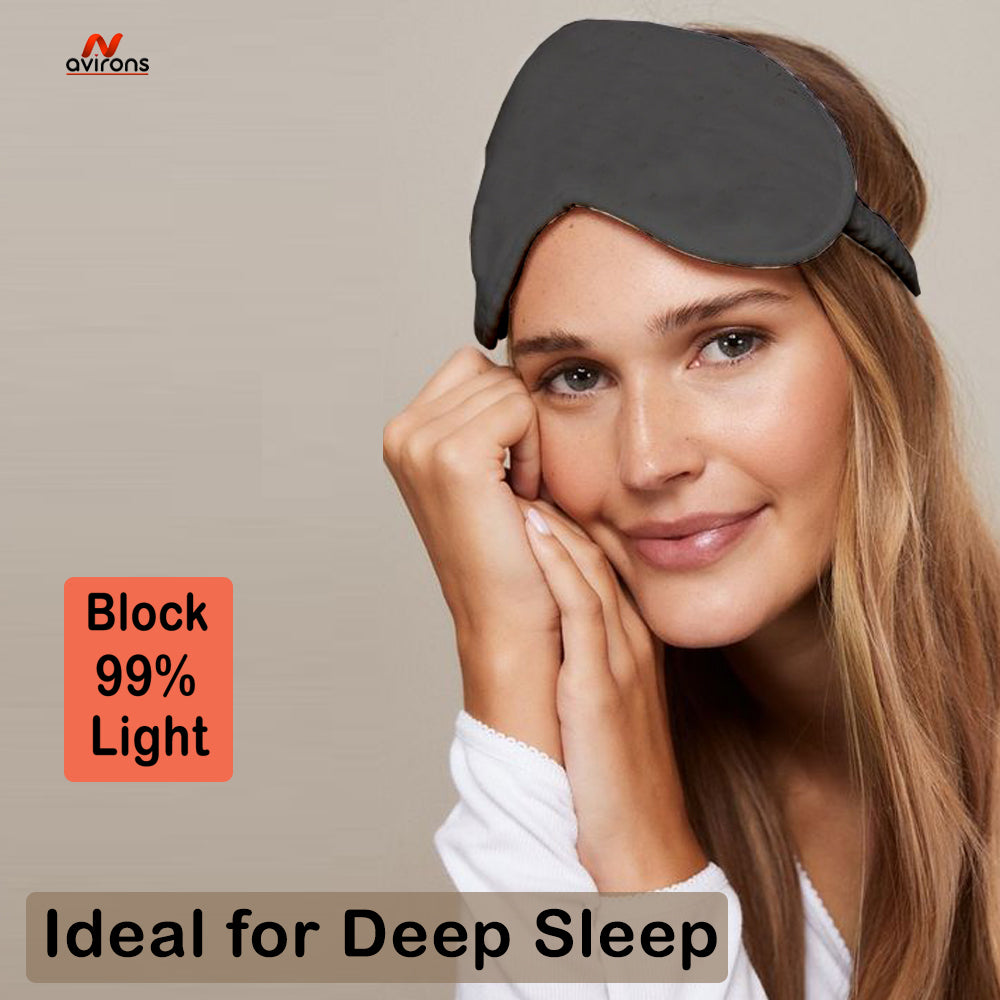satin eye cover, eye relaxing mask for men, Soft Silk eye mask for women, eye cover for good sleep, Travel Eye Mask,Premium Satin Eye Mask