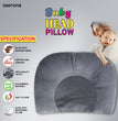 Newborn Mustard Seed Pillow, Eco-Friendly Baby Pillow, Non-Toxic Baby Pillow, Soft Baby Pillow for Head, Baby Pillow for Sleeping, Sarso Pillow for Babies, U-Shape Head Pillow for Babies