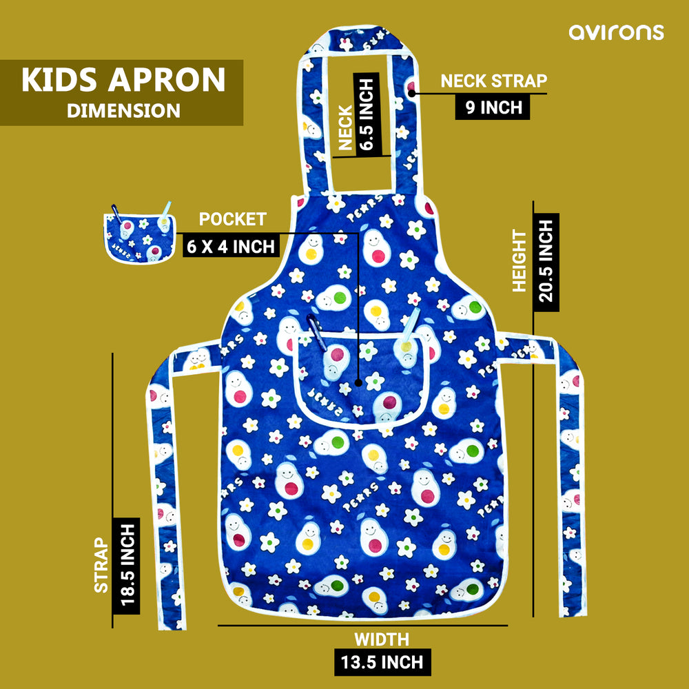vibrant kids apron, toddler apron, apron for all activities, kids kitchen apron, children’s waterproof apron, kids apron for crafts, kids apron, colorful apron, waterproof apron, kids art apron, gardening apron, kids painting apron, unisex kids apron, adjustable kids apron, children’s apron, school apron