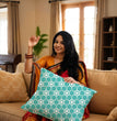 Classic Decorative Cushion Cover in Satin Fabric with Zipper - 16x16inch