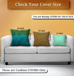 Decorative Cushion Cover in Satin with Zipper - Elegant Touch, 16x16inch