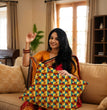 Decorative Cushion Cover in Satin with Zipper - Elegant Touch, 16x16inch