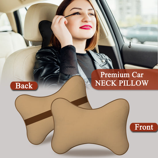 car neck pillow for travel, satin velvet car neck pillow, comfortable car neck pillow